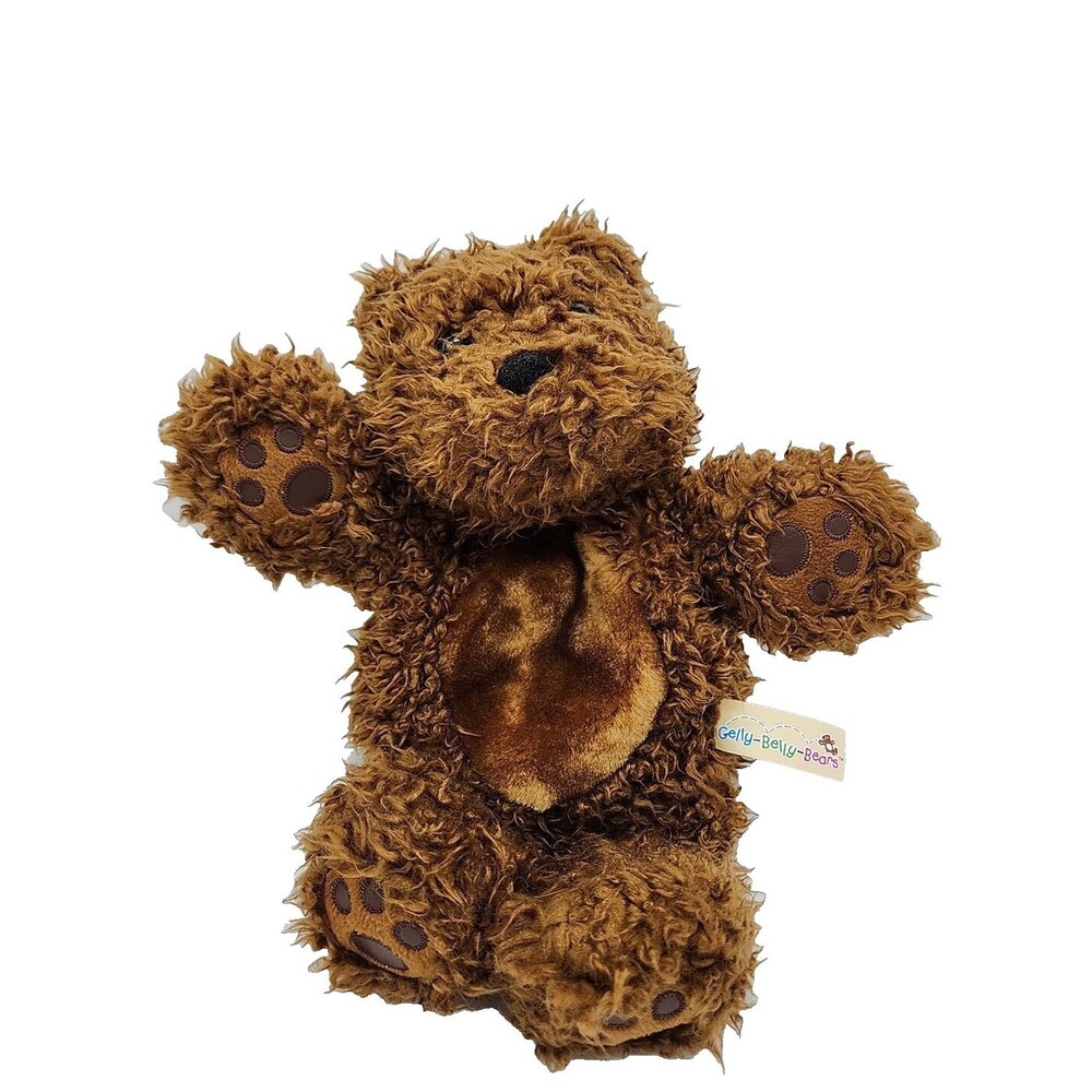 Gelly Belly Bear Brown Grizzly Plush Stuffed Animal with Hot Cold Pak Soothing